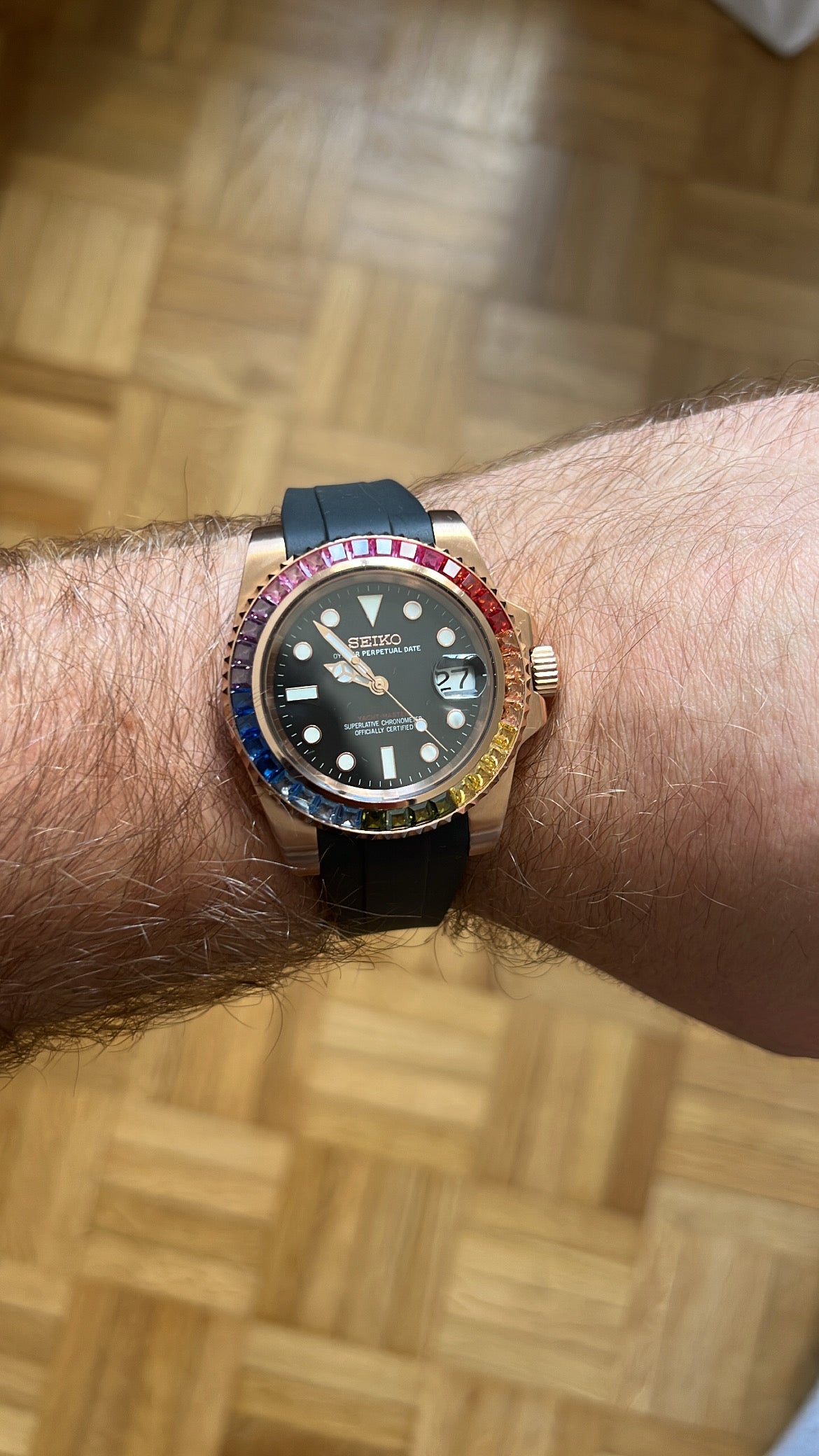 SEIKO MOD SEIKOYATCH RAINBOW