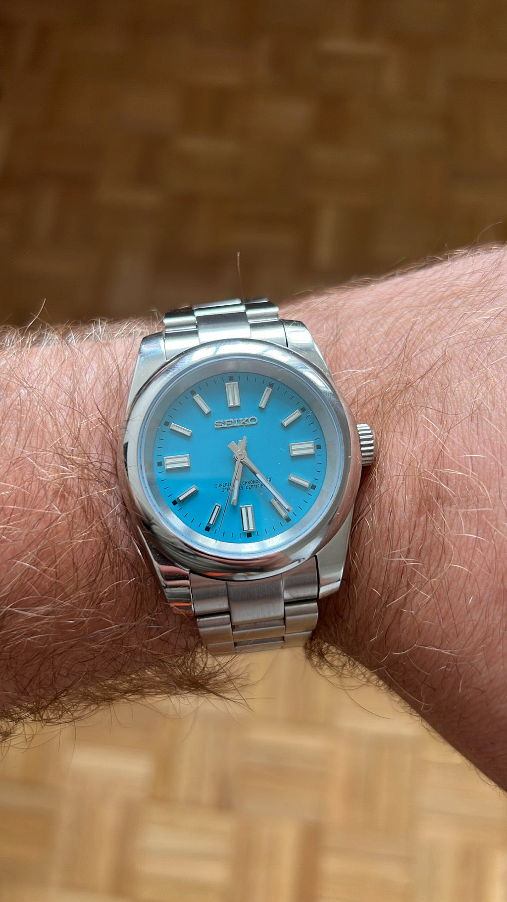 SEIKO MOD SEIKOYSTER TIFFANY