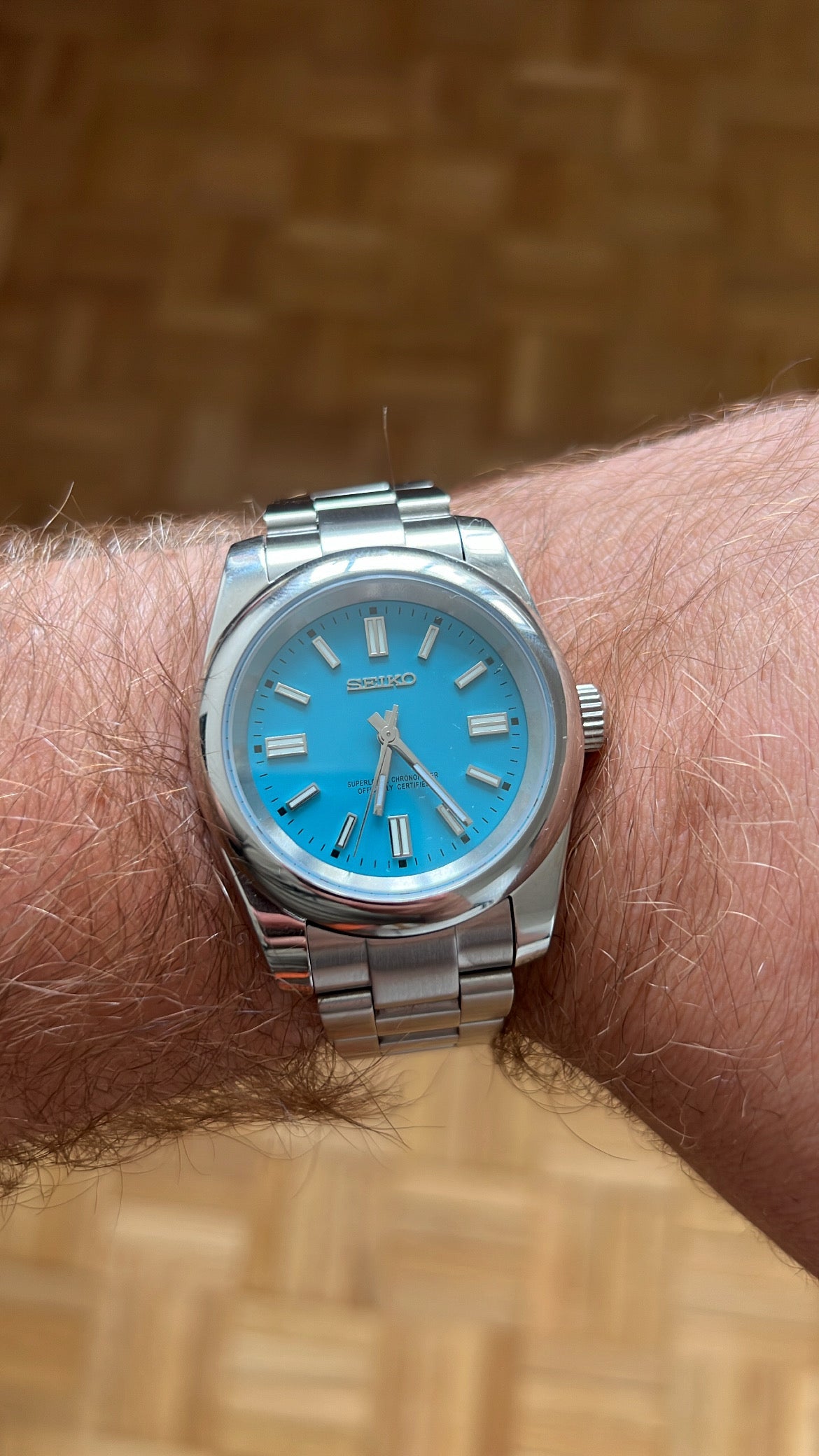 SEIKO MOD SEIKOYSTER TIFFANY