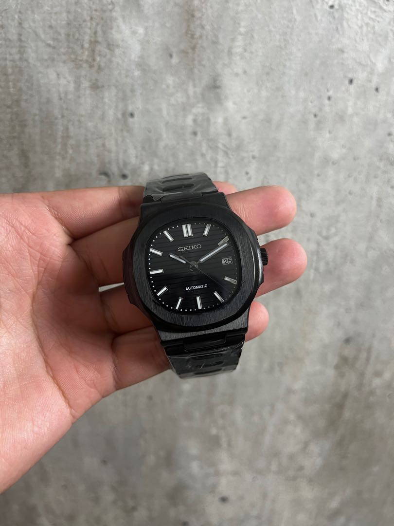 SEIKO MOD SEIKOLUS FULL BLACK