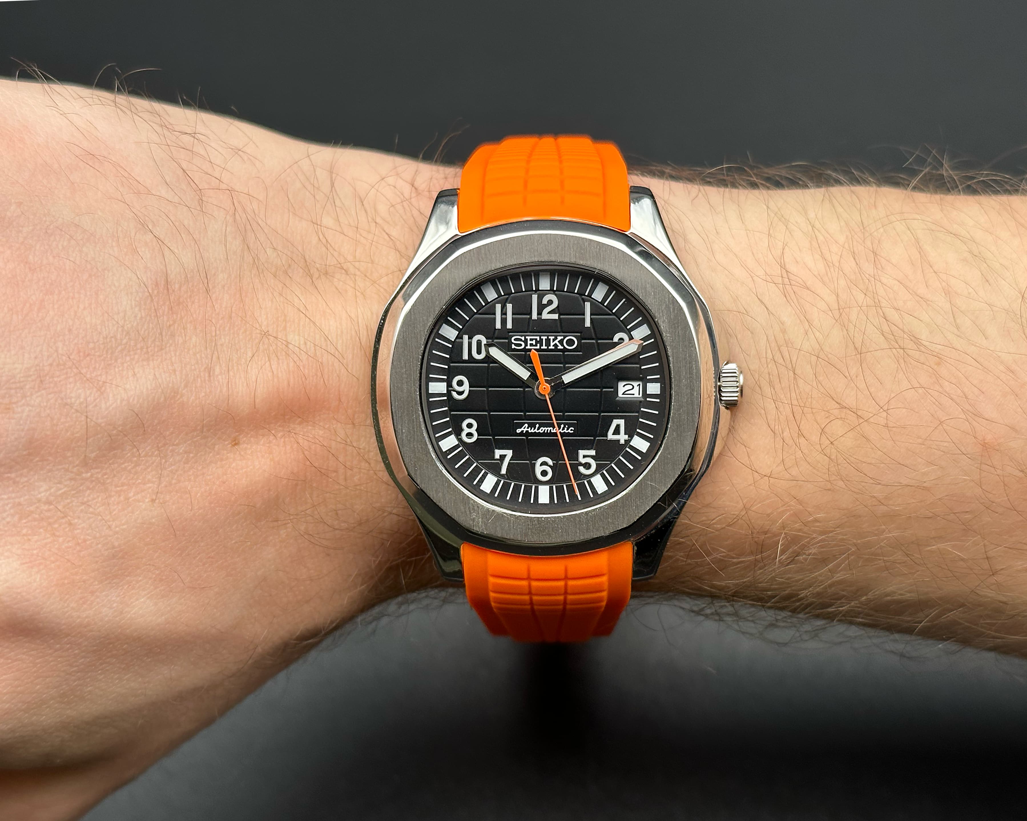 SEIKO MOD SEIKONAUT ORANGE